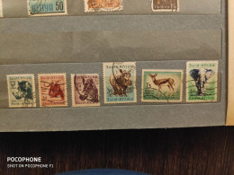 South Africa	Animals (F12) - Used Stamps