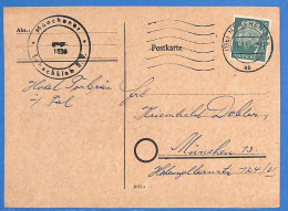 Allemagne Republique Federale 1956 Carte Postale De Munchen (G19919) - Briefe U. Dokumente
