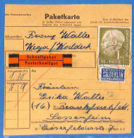 Allemagne Republique Federale 1956 Carte Postale De Wega (G19926) - Lettres & Documents