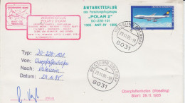 Germany ANT-IV Antarktisflug Polar 2 Signature Ca Wessling-Oberbay 29.11.1985 (ST153A) - Vuelos Polares