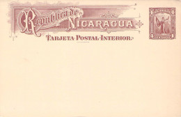 NICARAGUA - TARJETA POSTAL INTERIOR 4c  /*106 - Nicaragua