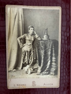 Alger * Photo CDV Cabinet Circa 1860/1890 * Judaica Juive Judaisme Juif Juifs Jew Jewish Juives Photographe Léonce NESME - Judaika