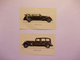 2 Chromo's Van Oldtimer Auto's - Jubilé - Auto's Toen... - Vieux Tacots - Other & Unclassified