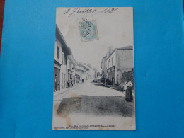 87) Oradour-sur-Vayres - N°3 - Rue Principal - ANNEE:1908 - EDIT: Faubert - Oradour Sur Vayres