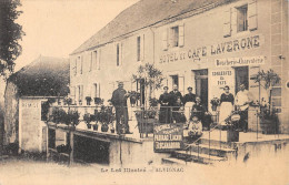 CPA 46 ALVIGNAC HOTEL CAFE LAVERGNE / CPA RARE - Other & Unclassified