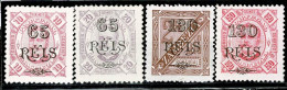 Zambézia, 1903, # 29, 30, 36, 38, MNG - Sambesi (Zambezi)