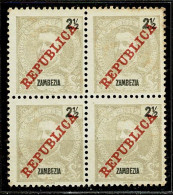 Zambézia, 1911, # 55, MH - Zambeze