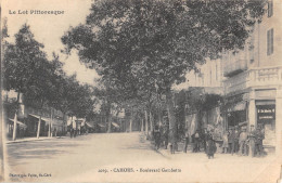 CPA 46 CAHORS BOULEVARD GAMBETTA - Cahors