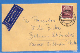 Allemagne Republique Federale 1956 Lettre Par Avion De Esslingen (G19941) - Briefe U. Dokumente