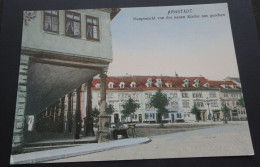 Arnstadt, Hauptmarkt Von Der Neen Kirche Aus Gesehen - Marktplatz Um 1900 - Verlag G. & M. Donhof - # 16 - Arnstadt