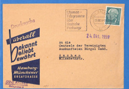 Allemagne Republique Federale 1959 Lettre De Aachen (G19952) - Brieven En Documenten