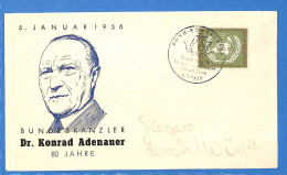 Allemagne Republique Federale 1956 Lettre De Bonn (G19956) - Storia Postale