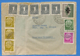 Allemagne Republique Federale 1958 Lettre De Gerlingen (G19958) - Storia Postale
