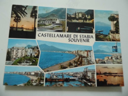 Cartolina "CASTELLAMMARE DI STABIA" Vedutine - Castellammare Di Stabia