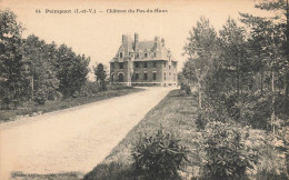 Paimpont * Chemin , Le Château Du Pas Du Houx - Paimpont