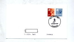 Lettre Cachet Liverpool Tall Ships Theme Sirene - Frankeermachines (EMA)