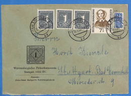 Allemagne Republique Federale 1956 Lettre De Stuttgart (G19967) - Lettres & Documents