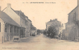 CPA 46 LES QUATRE ROUTES AVENUE DE MEYSSAC - Other & Unclassified