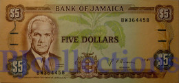 JAMAICA 5 DOLLARS 1991 PICK 70d AU - Giamaica