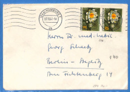 Allemagne Republique Federale 1957 Lettre De Hamburg (G19978) - Storia Postale