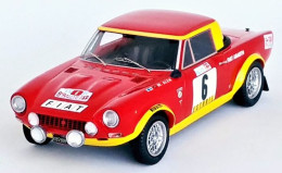 Fiat 124 Abarth Rallye - 3rd Rallye Portugal 1974 #6 - M. Alen/I. Kivimäki - Troféu - Trofeu