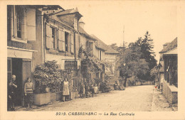 CPA 46 CRESSENSAC LA RUE CENTRALE - Other & Unclassified