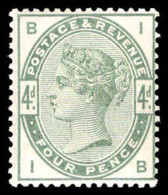 1883-84 4d Dull Green Superb Unmounted Mint Example. - Nuovi