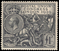 1929 PUC £1 Unmounted Mint. - Ungebraucht