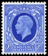 1934-36 2½d Bright Blue Unmounted Mint. - Nuovi