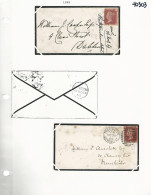 40303 ) GB UK Cover  Exhibition Page  1869 X4 - Cartas & Documentos