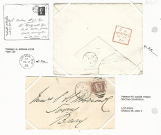 40305 ) GB UK Cover  Exhibition Page  See Scans 1875 X2 - Lettres & Documents