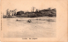 ANGOLA - LUCALA - Em Jangada - Angola