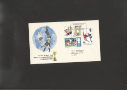 Football - Soccer WC 1966 UK Postmark  Lettre - Cover - Brief With Set - 1966 – Inghilterra