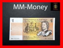 AUSTRALIA  1 $ 1966  P. 37 A "Commonwealth"   *sig. Coombs - Wilson*   "scarce Note"   XF \ AU     [MM-Money] - 1966-72 Reserve Bank Of Australia