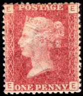 1864-79 1d Rose-red Plate 148 Lightly Mounted Mint. - Nuevos