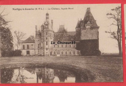 28 - MONTIGNY LE GANNELON---La Chateau Façade Nord - Montigny-le-Gannelon