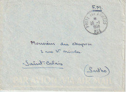 Oblitération Poste Aux Armées TOE 1958 - Militärstempel Ab 1900 (ausser Kriegszeiten)