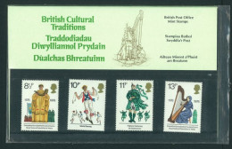 1976 British Cultural Traditions Presentation Pack. - Presentation Packs