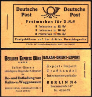 GERMANY / Allied Occupation 1946 Numerals. Booklet Of 2 Panes. Mi MH 50, MNH #1 - Ungebraucht