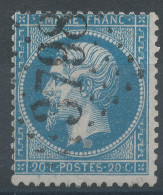 Lot N°76425   N°22, Oblitéré GC 3798 St-Paul-en-Jarret, Loire (84), Indice 5 - 1862 Napoléon III