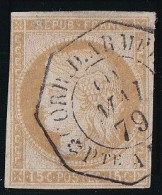 Guadeloupe - Colonies Générales N°19 - Oblitéré CàD Pointe à Pitre / Armée - Signé Roumet - B/TB - Used Stamps