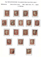 GRANDE BRETAGNE Ca.1841: Le Y&T 3 Papier Blanc, Obl. Diverses, Forte Cote - Used Stamps