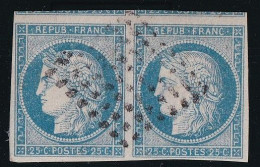 Guadeloupe - Colonies Générales N°23 Paire - Oblitéré Losange 64 Points - TB - Used Stamps