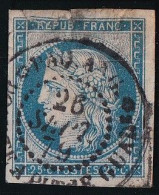 Guadeloupe - Colonies Générales N°23 Oblitéré CàD Pointe à Pitre Paq. Ang. - Aminci - B - Used Stamps