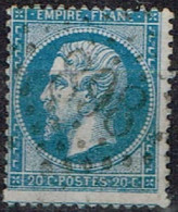 France - 1862 - Y&T N° 22, Oblitéré GC 898 Charlesville - 1862 Napoléon III