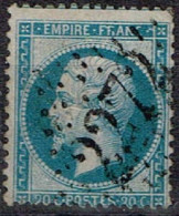 France - 1862 - Y&T N° 22, Oblitéré GC 2272 Maubeuge - 1862 Napoléon III