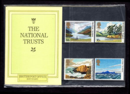 1981 50th Anniv Of National Trust For Scotland. British Landscapes Presentation Pack. - Presentation Packs