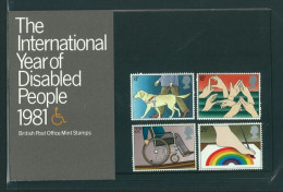 1981 Int Year Of Disabled Persons Presentation Pack. - Presentation Packs
