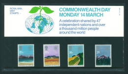 1983 Commonwealth Day. Geographical Regions Presentation Pack. - Presentation Packs