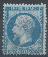 Lot N°76433   N°22, Oblitéré GC 4277 La Villette, Seine (et Paris) (60) - 1862 Napoléon III